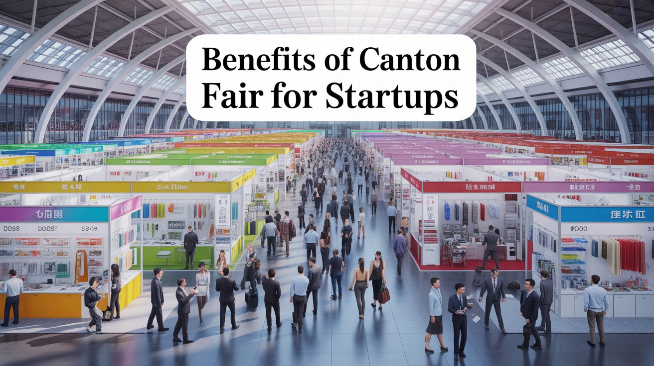 Canton Fair Guangzhou trade exhibition with global buyers and Chinese manufacturers