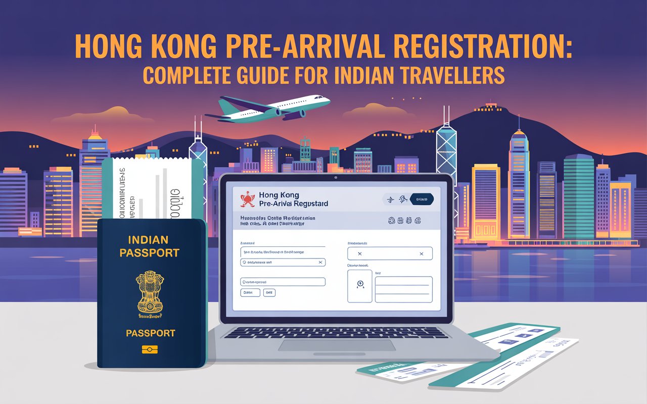 Hong Kong Pre Arrival Registration PAR for Indian travellers visa process