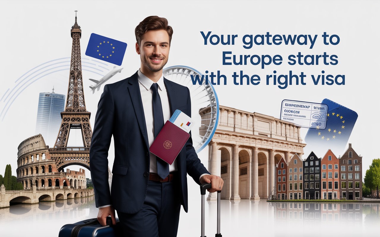 Schengen visa for Europe – tourist, business and long-stay visa assistance by Ozone Travel